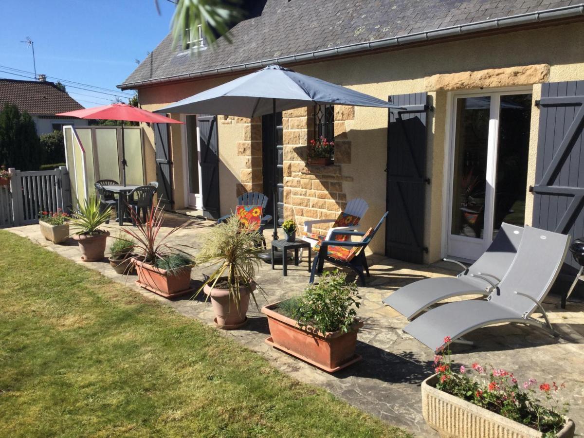 Coup De Coeur Assure ! Calm Comme A La Maison ! Maison Spacieuse Avec Grande Terrasse Pour 2 A 5 Personnes Proximite Granville Et Mer Avec Wifi Et Parking Gratuits Dış mekan fotoğraf